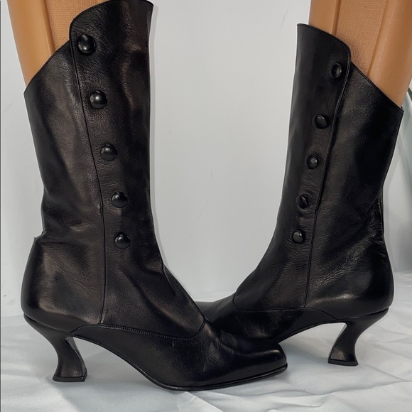 MARIO VALENTINO ITALIAN LEATHER FULL ZIPBOOTS FTL-02-189